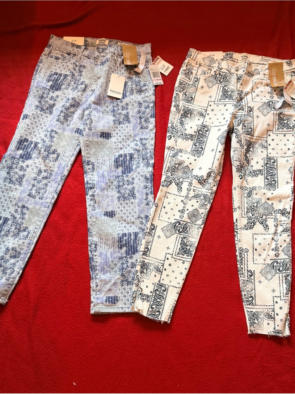 Kensie Skinny Jeans - one price for both